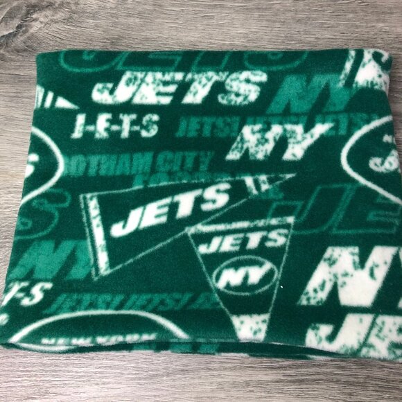 NFL New York NY Jets neck gaiter neck warmer fleece Scarf Tube cowl Gator - Picture 1 of 10